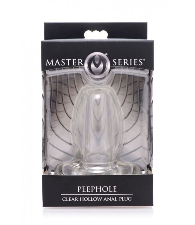 XR Brands Peephole - Transparante Buttplug