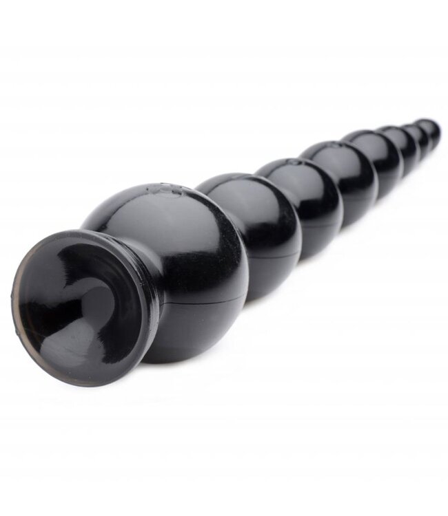 XR Brands Graduated Bead Anal Snake Anaaldildo - 49 cm