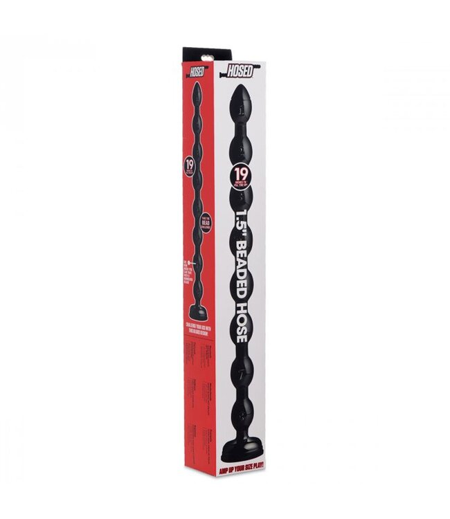 XR Brands Beaded Anal Snake Anaaldildo - 47.5 cm