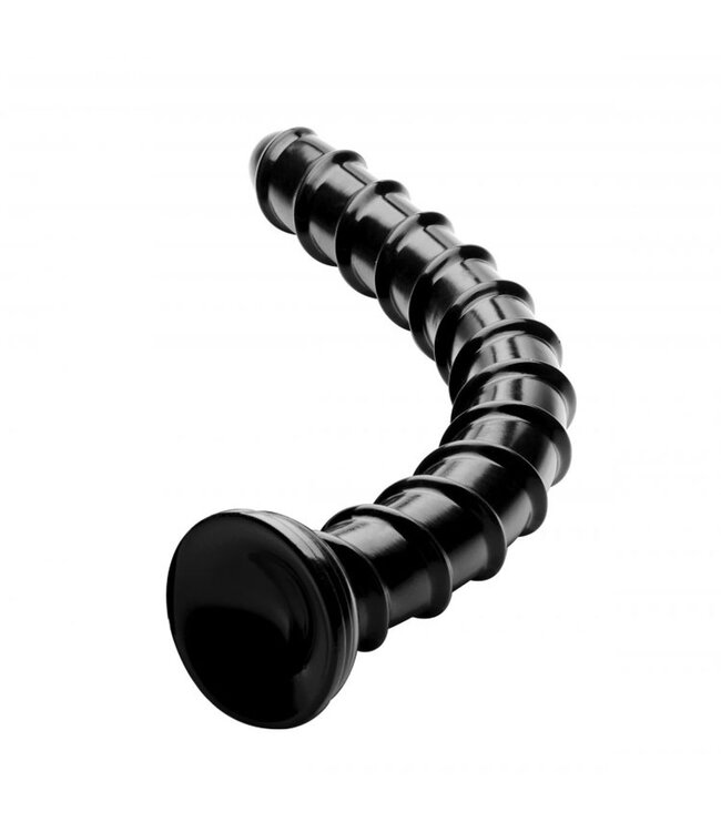 XR Brands Swirl Thick Anal Snake Anaaldildo - 45 cm