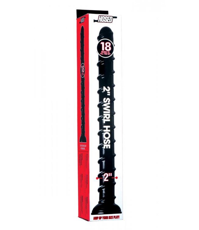 XR Brands Swirl Thick Anal Snake Anaaldildo - 45 cm