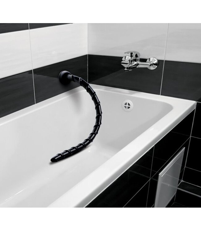 XR Brands Hosed - Swirl Thin Anal Snake Anaaldildo - 45 cm