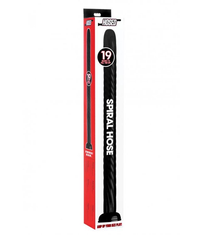XR Brands Hosed - Spiral Anal Snake Anaaldildo - 49 cm