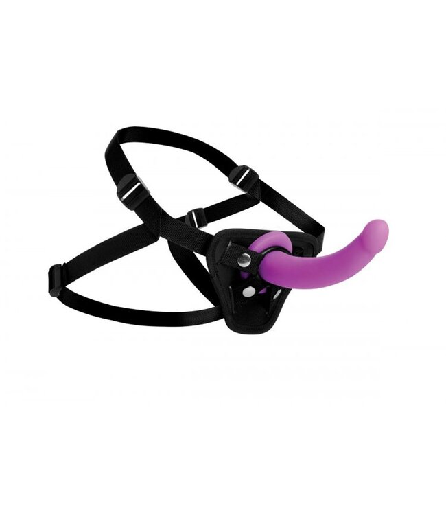 XR Brands Strap U - Navigator G-Spot Voorbinddildo Met Harnas