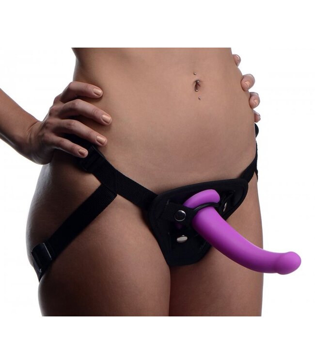 XR Brands Strap U - Navigator G-Spot Voorbinddildo Met Harnas