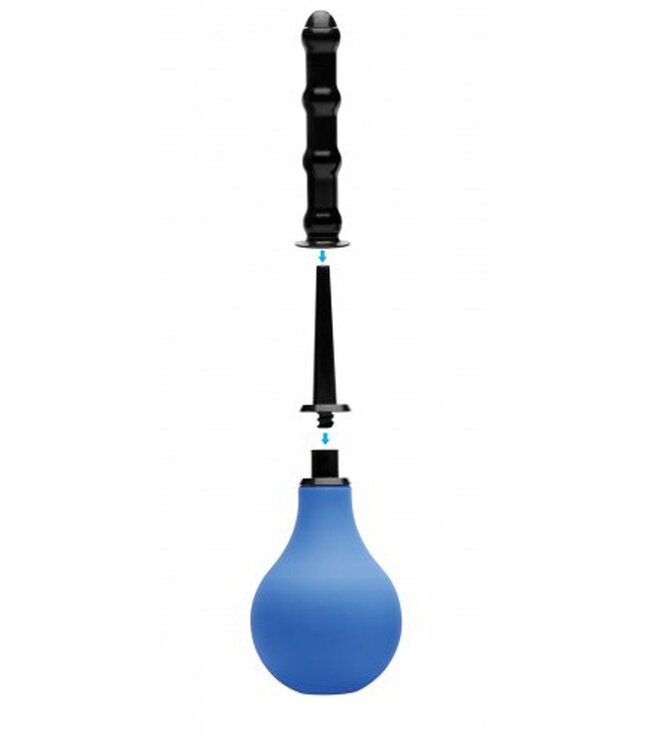 XR Brands Premium One-way Valve Intieme Douche Set