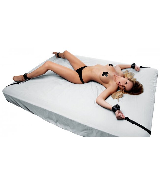 XR Brands XR Brands - Bed Restraint Kit Bedboeien - Zwart