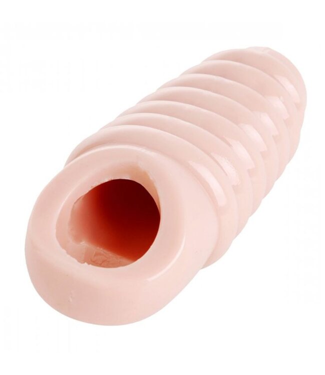 XR Brands Size Matters - Really Ample - geribbelde penis sleeve