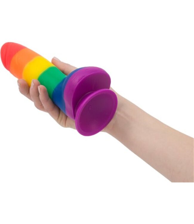 Addiction Addiction - Justin Rainbow Siliconen Dildo - 19 cm