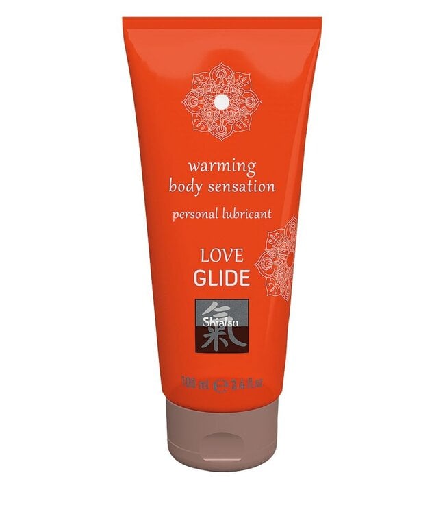Shiatsu Love Glide Verwarmend Waterbasis Glijmiddel - 100 ml