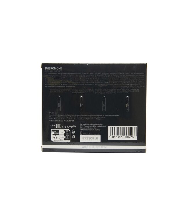 HOT HOT - Feromonen Parfum Doos Voor Hem - 4x5 ml