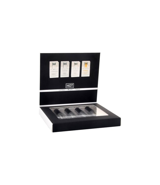 HOT HOT - Feromonen Parfum Doos Voor Hem - 4x5 ml