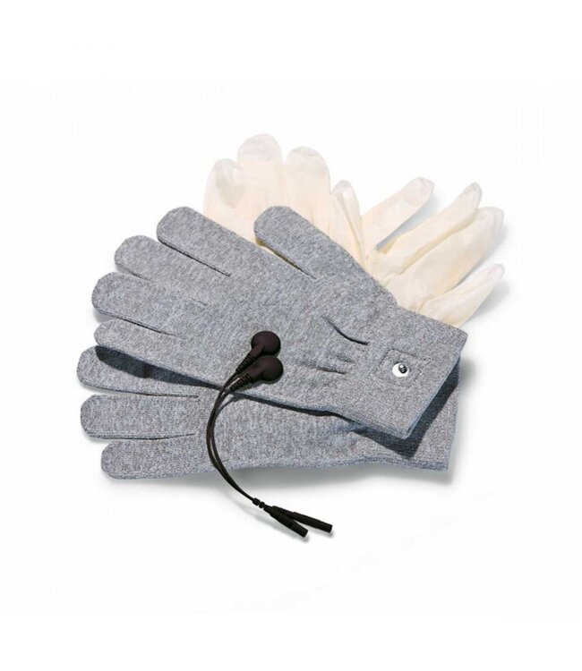Mystim MYSTIM – Magic Gloves Elektro Massagehandschoenen – Black