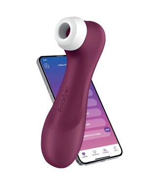 Satisfyer Satisfyer Pro 2 - Generation 3 App Controlled - Wijnrood