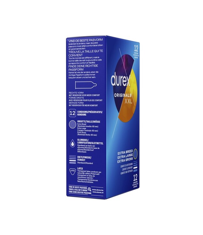 Durex Durex Originals XXL Condooms - 12 stuks
