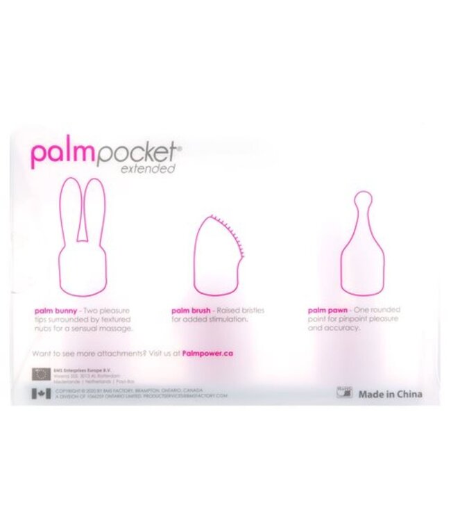 Palm Power Palm Power - Pocket Extended Siliconen Opzetstukken - Set van 3