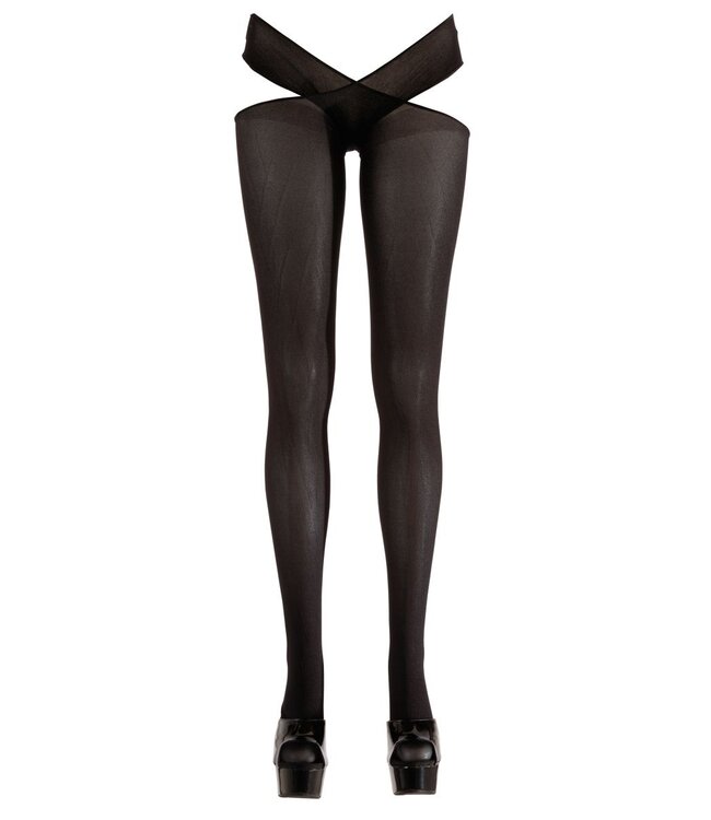 Cottelli Collection Cottelli Collection - Panty met open kruis - Zwart