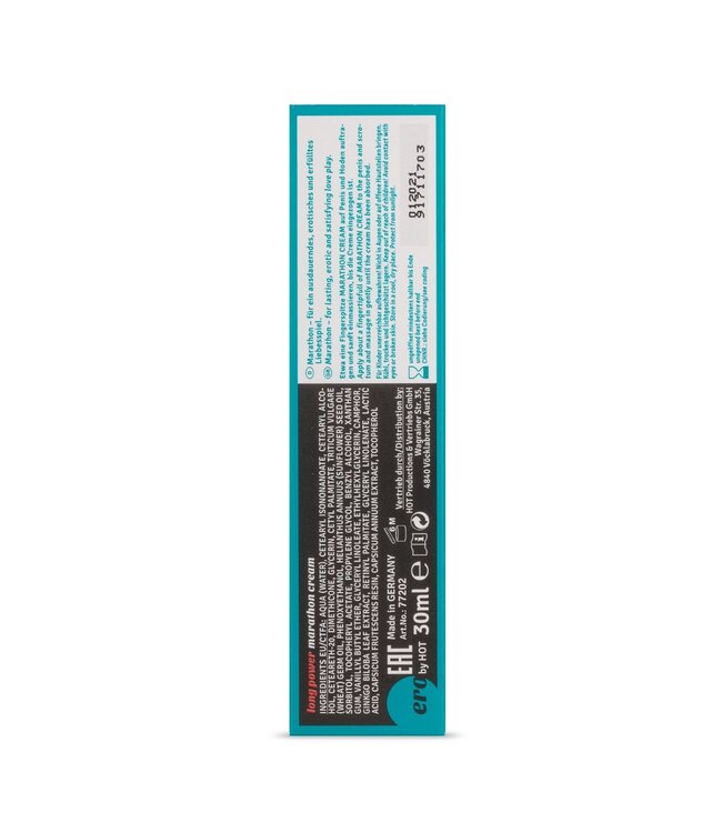 Ero by Hot Marathon Crème Voor Mannen - 30 ml