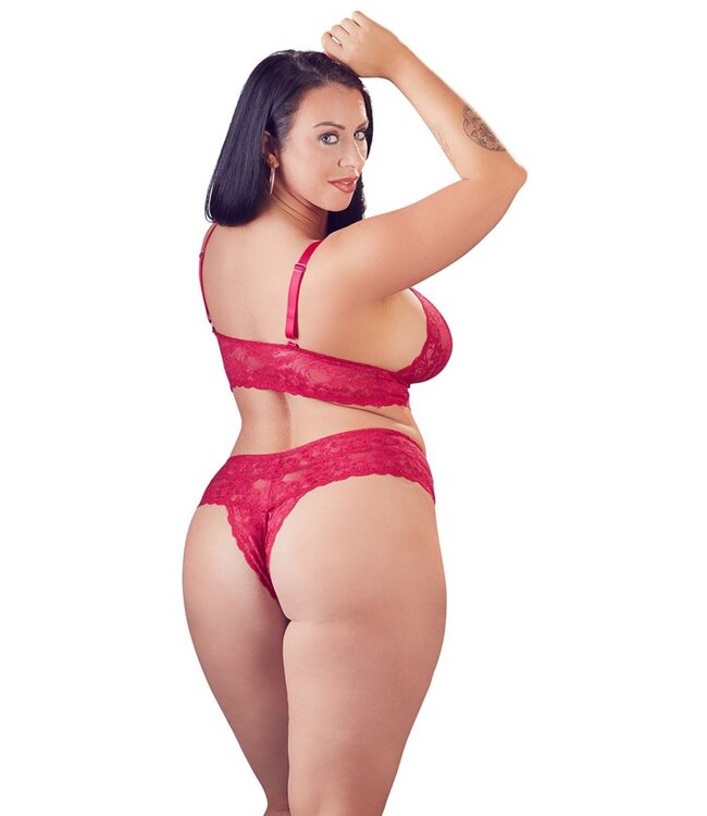 Cottelli Collection Cottelli Collection - Kruisloze Kanten Lingerieset
