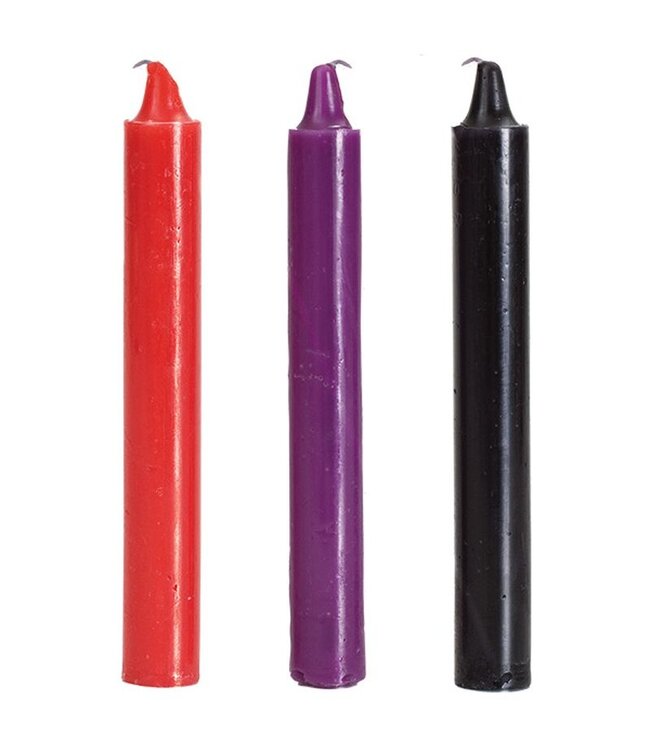 Doc Johnson Japanse Kaarsen - 3 Kleuren