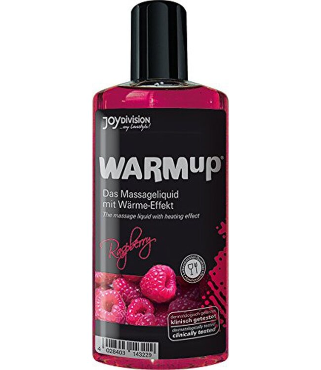 Joydivision Warm-Up Massage Olie - Framboos