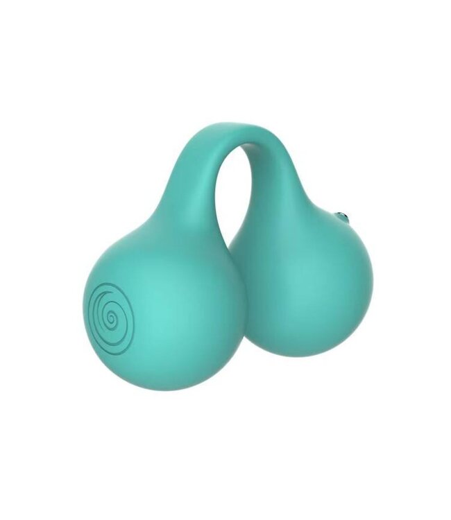 SVibe SVibe - Snail Twinn Finger Vibrator - Turquoise