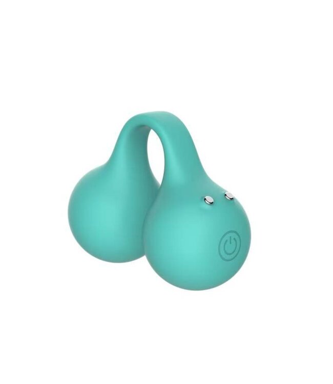 SVibe SVibe - Snail Twinn Finger Vibrator - Turquoise
