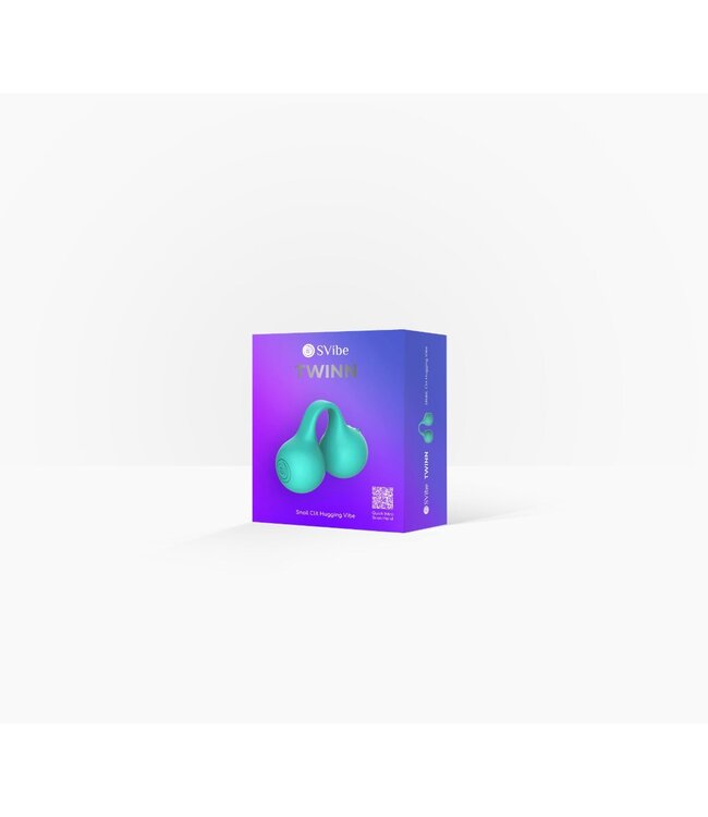 SVibe SVibe - Snail Twinn Finger Vibrator - Turquoise