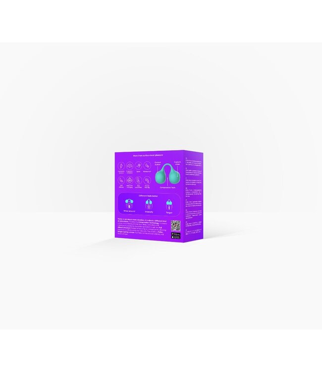 SVibe SVibe - Snail Twinn Finger Vibrator - Turquoise