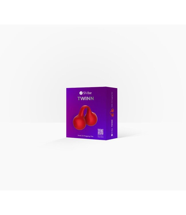 SVibe SVibe - Snail Twinn Finger Vibrator - Rood