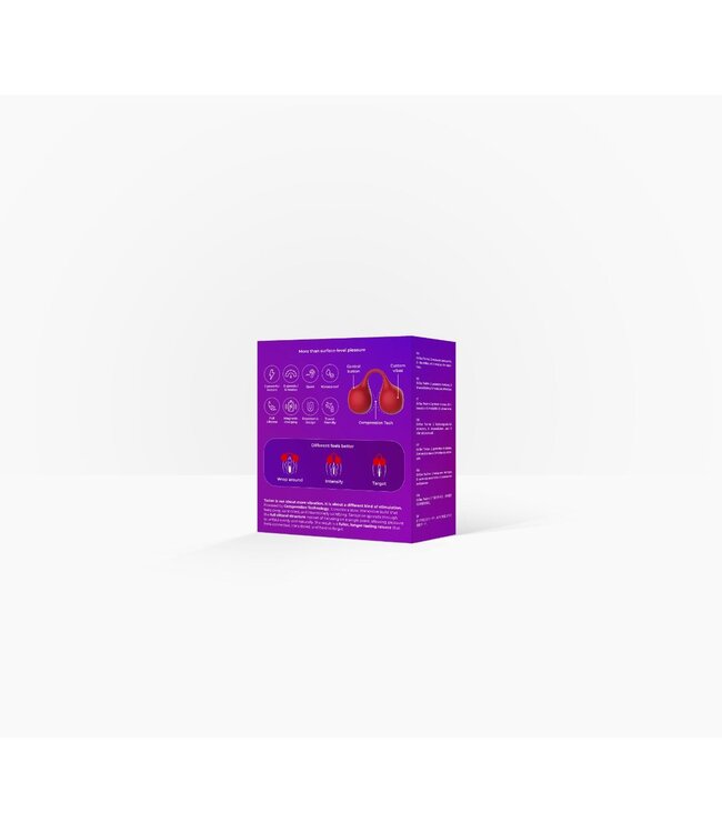 SVibe SVibe - Snail Twinn Finger Vibrator - Rood