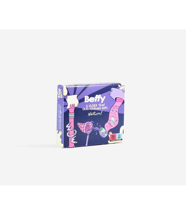 Asha International Beffy - Beflapje Natural - 3 stuks