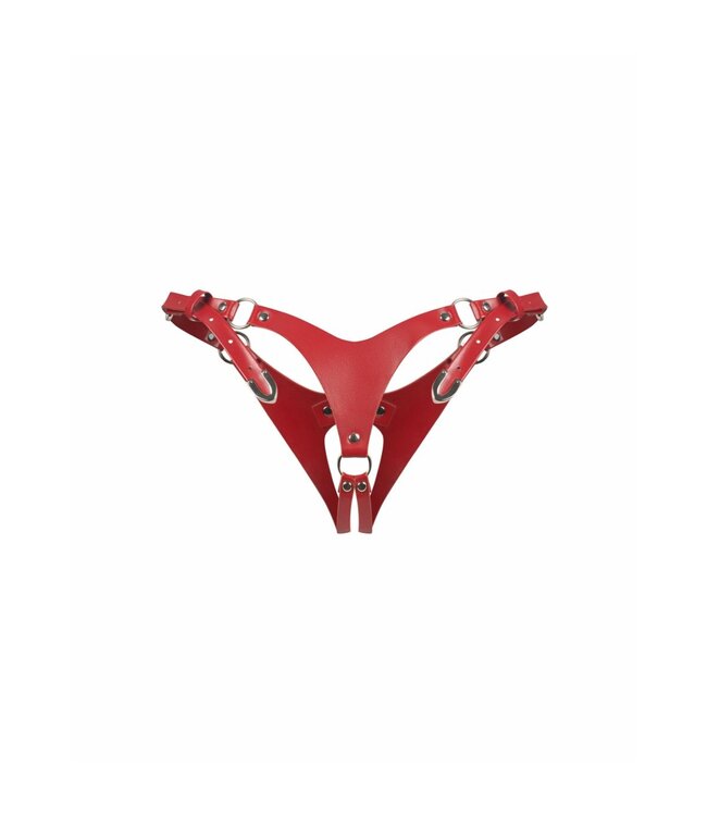 Obsessive Obsessive - Inferro Open Kruis String - Rood