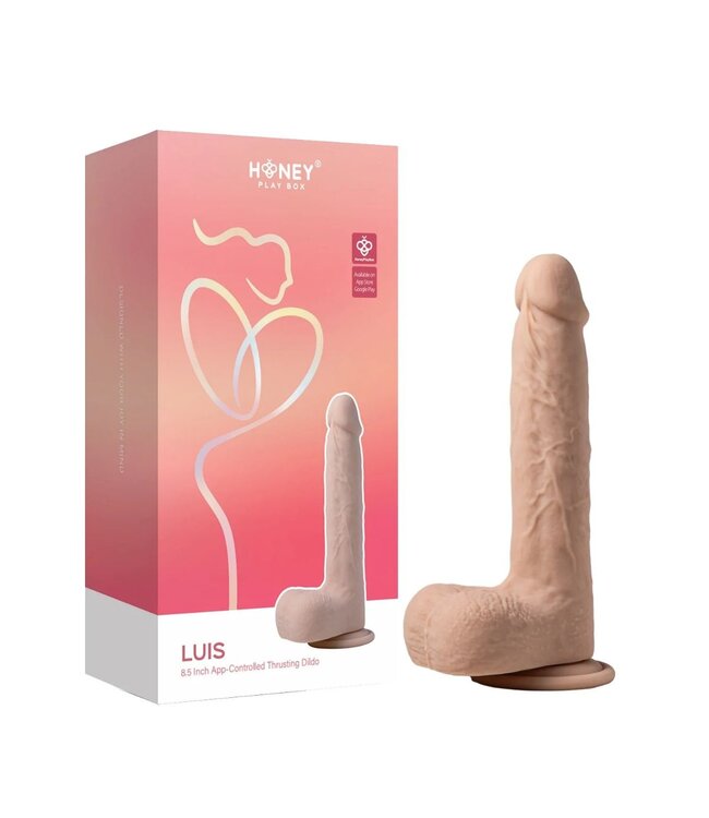 HoneyPlayBox HoneyPlayBox – Luis Thrusting Warming Dildo – 21.99 cm