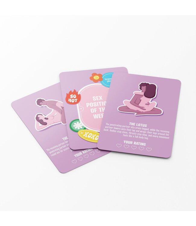 Tease & Please Tease & Please - Sex Position Of The Week Kaartspel