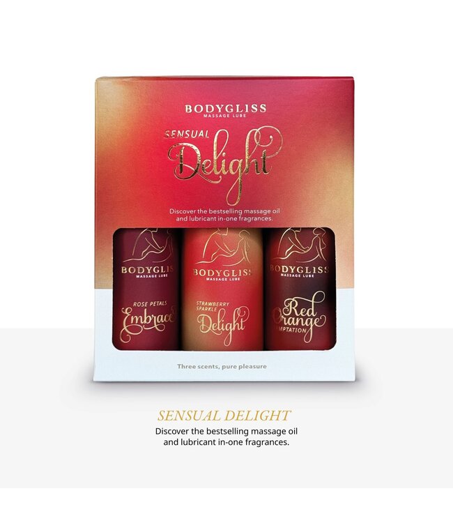 BodyGliss BodyGliss - Travel Edition 3-pack - Sensual Delight