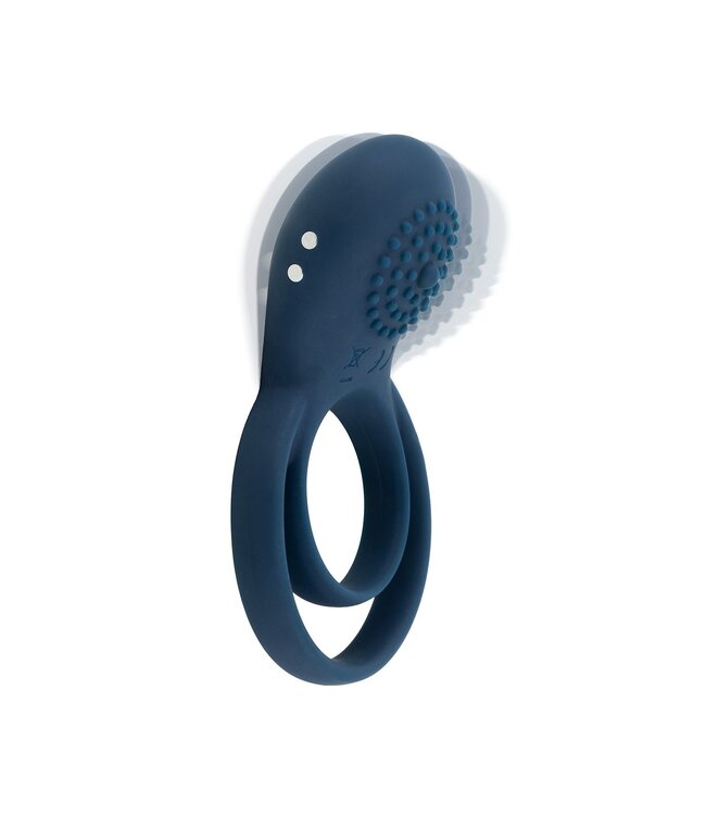 Boners Boners - Vibrerende Cockring voor Koppels - Blauw