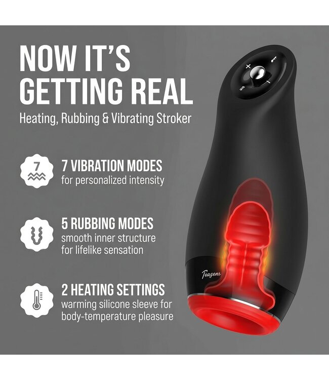 Teazers Teazers - Heating and Thrusting Oral Masturbator