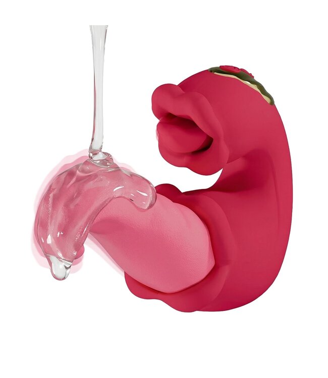 Teazers Teazers – Double Tongue Vibrator – Roze