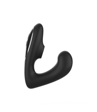 Fifty Shades of Grey Fifty Shades of Grey - Greedy Girl Duet Luchtdruk Vibrator - Zwart