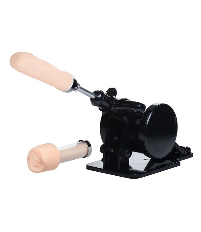 XR Brands XR Brands - Robo Fuk Verstelbare Sex Machine - Zwart