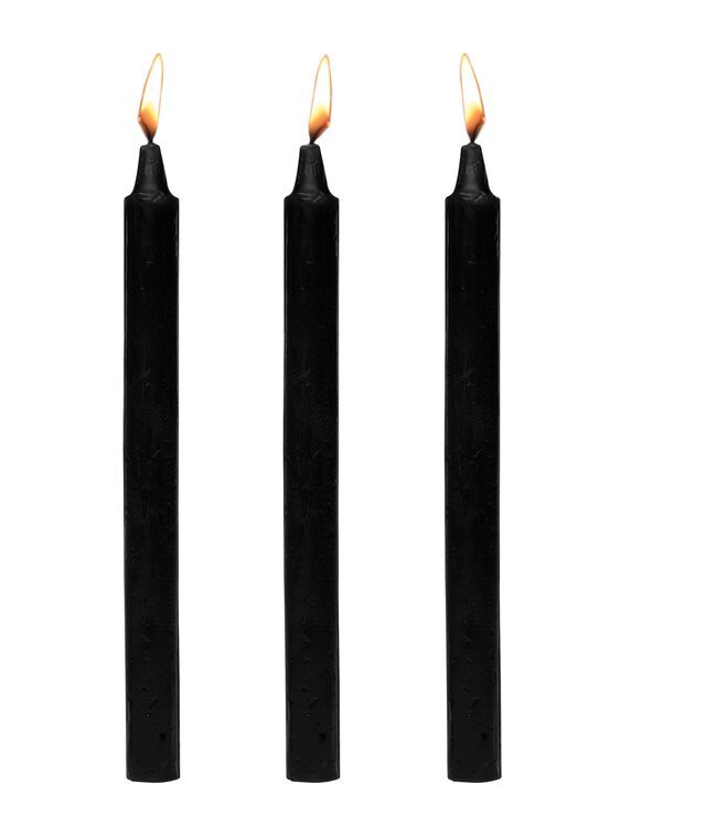 XR Brands XR Brands - Dark Drippers Fetish Drip Kaarsen - Zwart