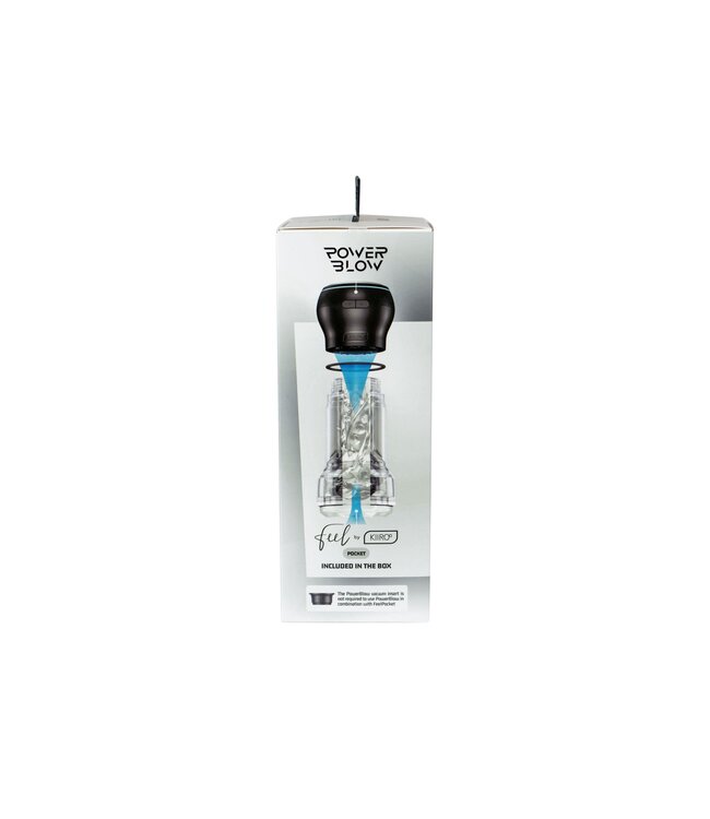 Kiiroo Kiiroo – Feel Crystal Stroker Set – Met PowerBlow Zuigsysteem