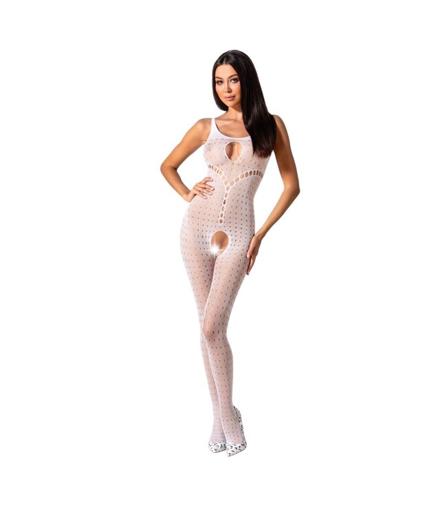 Passion Passion - BS078 Catsuit - Wit