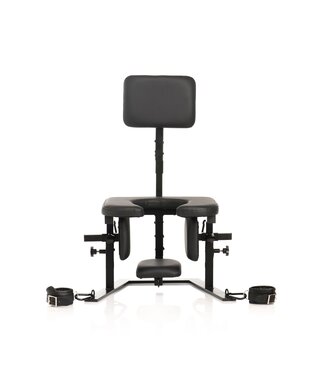XR Brands XR Brands - Pleasure Throne Orale Seks Stoel - Zwart