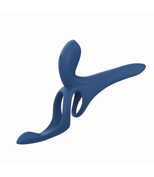 HoneyPlayBox HoneyPlayBox - Pleasure Pivot App-gestuurde Vibrator voor Koppels Blauw