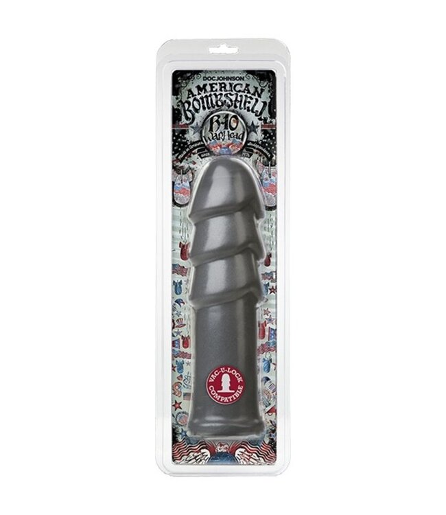 Doc Johnson Doc Johnson - Amerikaanse Bombshell B-10 Warhead - Grijs