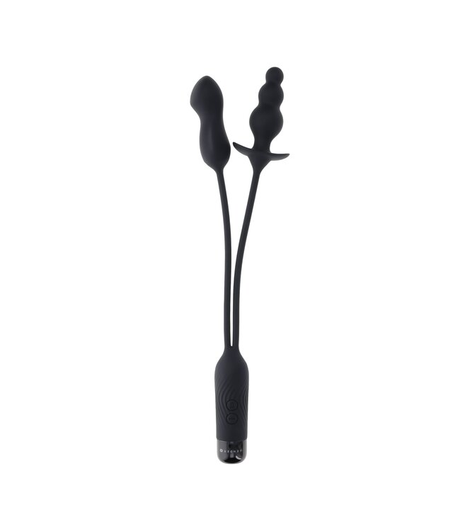 Gender X Evolved Novelties - Double My Pleasure - Zwart
