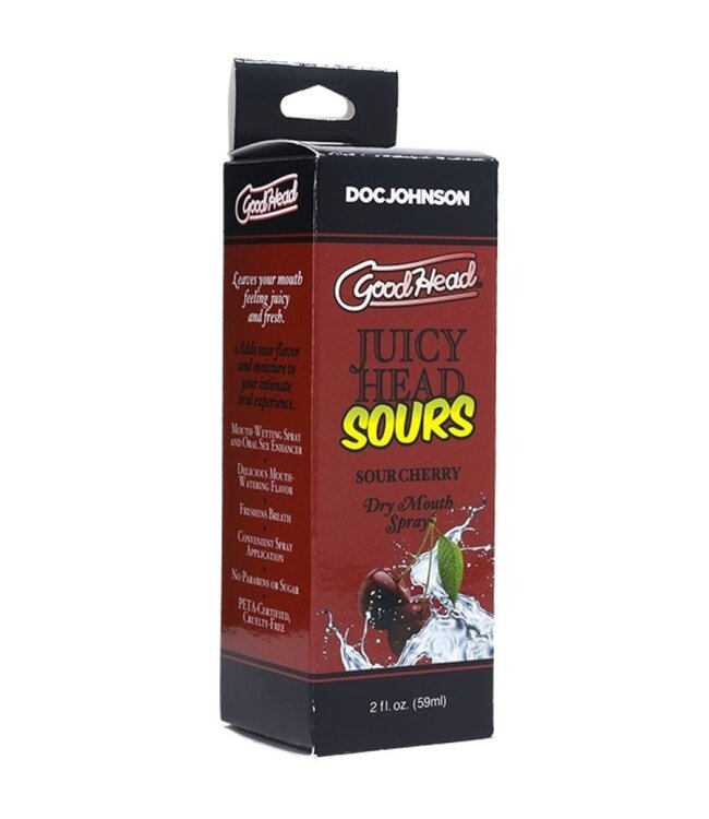 Doc Johnson Doc Johnson - GoodHead Juicy Head Dry Mouth Spray Sour -  Kers - 60 ml