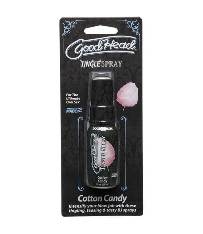 Doc Johnson Doc Johnson - GoodHead Tingle Spray - Suikerspin - 29 ml